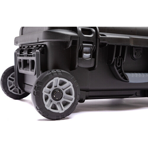 Nanuk 935 Case with Heavy-Duty Wheels, Mesh Lid Organizer, and Large 13L Cubik