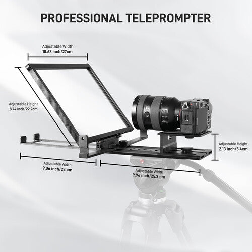 GVM Teleprompter TQ-MB for Tablets & Smartphones with Remote Control