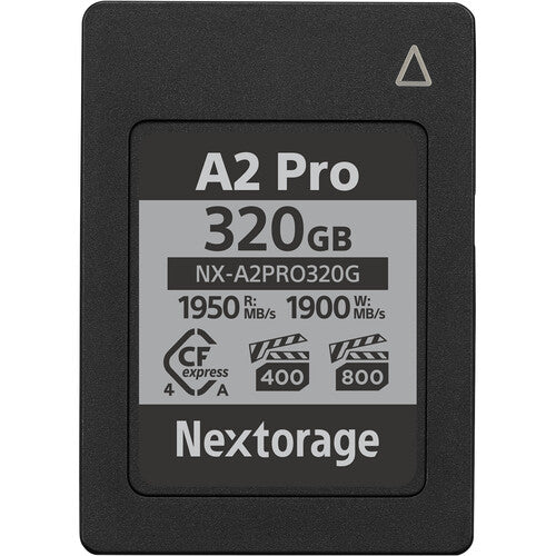 Nextorage 320GB NX-A2PRO CFexpress 4.0 Type A Memory Card
