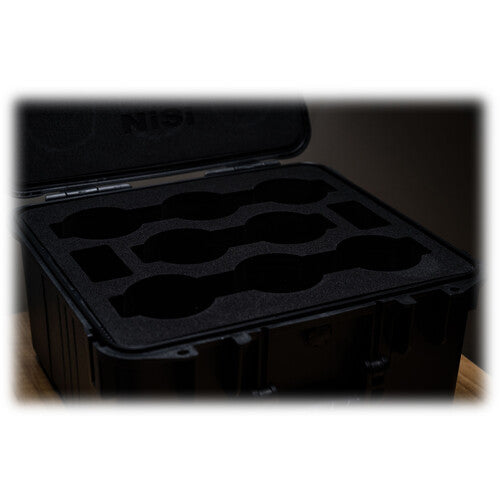 NiSi 8-Lens Hard-Shell Case for AUREUS PRIME T1.4 Lenses