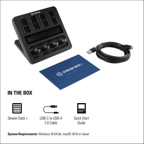 Elgato Stream Deck + (Black)