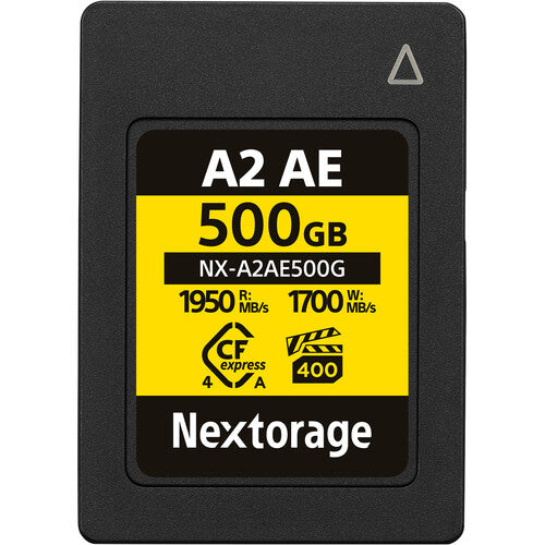 Nextorage 500GB NX-A2AE CFexpress 4.0 Type A Memory Card