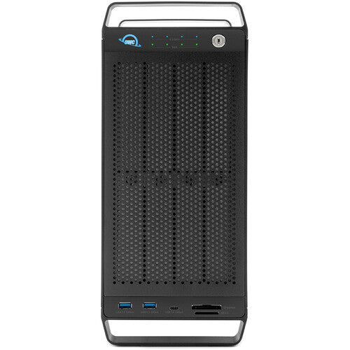 OWC ThunderBay Flex 8 184TB 8-Bay Thunderbolt 3 RAID Array (4 x 4TB NVMe SSDs, 7 x 24TB HDDs)
