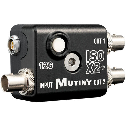 MUTINY ISO X2 12G-SDI 1:2 Video Distribution Amplifier with Isolator a ...