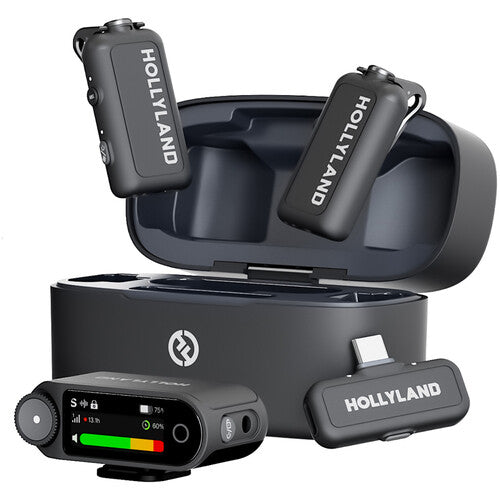 配信機器・PA機器・レコーディング機器 Hollyland LARK MAX DUO Hollyland LARK MAX 2 Combo 2-Person Wireless Microphone System for