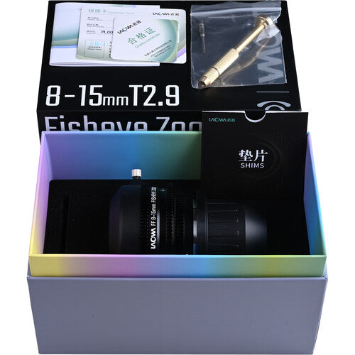 Venus Optics Venus 8-15mm T2.9 FF Zoom Fisheye Cine Lens (ARRI PL)