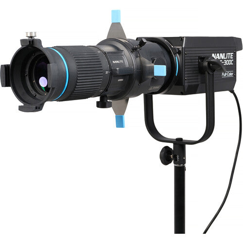 Nanlite Projection Attachment for Bowens Mount with 25-45 Degree Zoom Lens