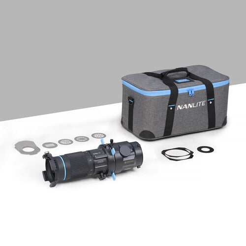 Nanlite Projection Attachment for Bowens Mount with 25-45 Degree Zoom Lens
