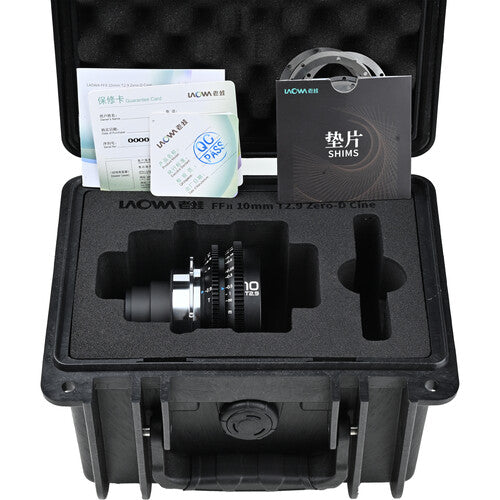 Venus Optics Laowa 10mm T2.9 Zero-D VV Cine Prime Lens (ARRI PL)