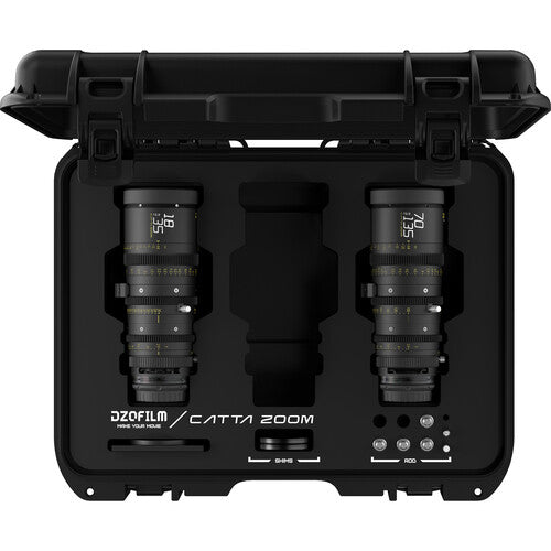 DZOFilm Catta FF 18-35/35-80/70-135mm T2.9 Cine 3-Lens Bundle (Sony E, Black)