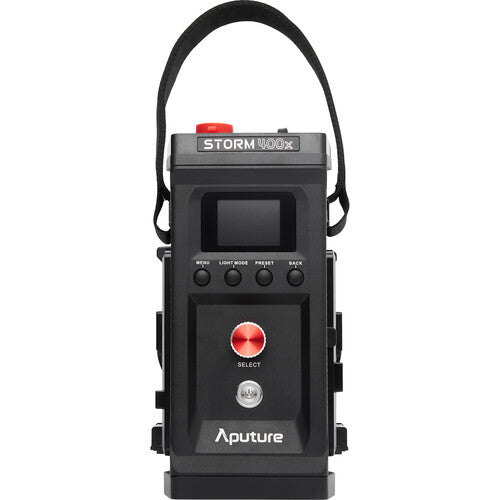 Aputure STORM 400x Bi-Color LED Monolight (Gold Mount)