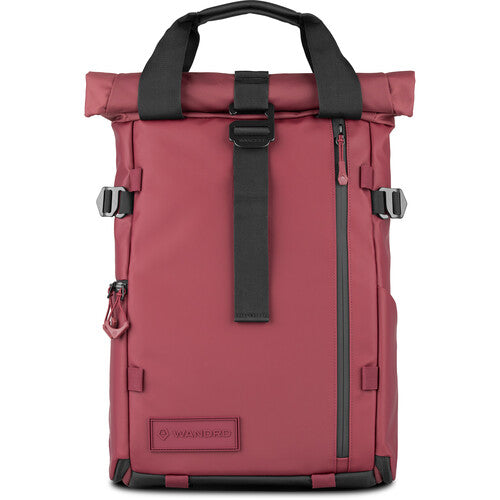 WANDRD PRVKE 15 Backpack Photo Bundle (Rhonde Burgundy, 15L)
