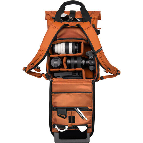 WANDRD PRVKE 15 Backpack Photo Bundle (Sedona Orange, 15L)