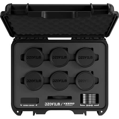 DZOFilm VESPID2 T1.9 Prime 6-Lens Kit (ARRI PL, Feet)
