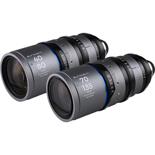 Venus Optics Laowa Sunlight 2x Anamorphic Zoom 2-Lens Bundle (ARRI PL, Blue)