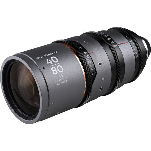 Venus Optics Laowa Sunlight 40-80mm T4.5 2x FF Anamorphic Zoom (ARRI PL, Amber)