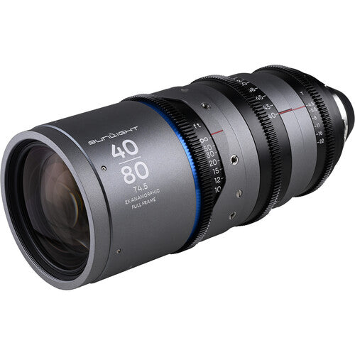 Venus Optics Laowa Sunlight 40-80mm T4.5 2x FF Anamorphic Zoom (ARRI PL, Blue)