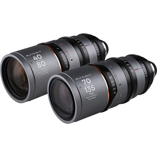Venus Optics Laowa Sunlight 2x Anamorphic Zoom 2-Lens Bundle (ARRI PL, Amber)