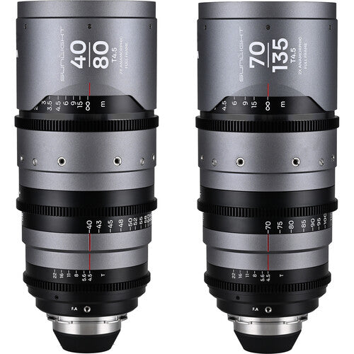Venus Optics Laowa Sunlight 2x Anamorphic Zoom 2-Lens Bundle (ARRI PL, Clear)