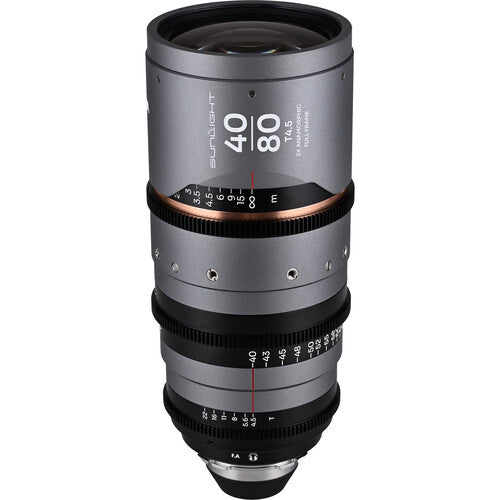 Venus Optics Laowa Sunlight 40-80mm T4.5 2x FF Anamorphic Zoom (ARRI PL, Amber)