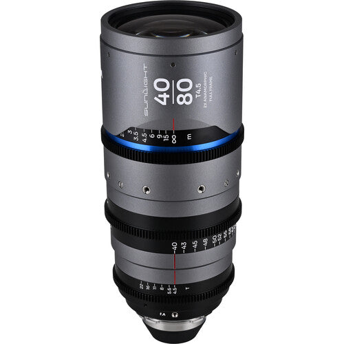 Venus Optics Laowa Sunlight 40-80mm T4.5 2x FF Anamorphic Zoom (ARRI PL, Blue)