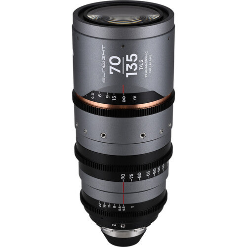 Venus Optics Laowa Sunlight 70-135mm T4.5 2x FF Anamorphic Zoom (ARRI PL, Amber)