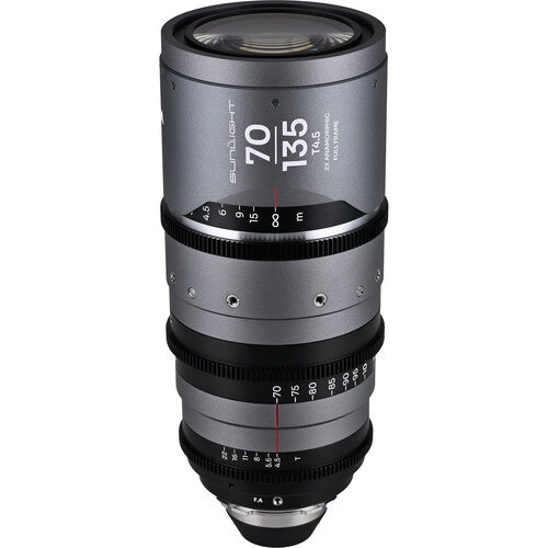Venus Optics Laowa Sunlight 70-135mm T4.5 2x FF Anamorphic Zoom (ARRI PL, Silver)