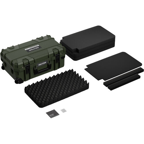 GUTEK Tortoise T-300 20" Carry-On Protector Case (Olive Drab Green, 30L)