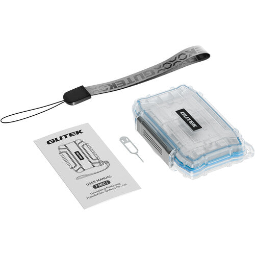 GUTEK Transparent Memory Card Case
