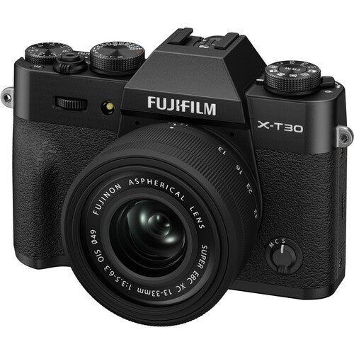 FUJIFILM X-T30 III Mirrorless Camera with 13-33mm f/3.5-6.3 Lens (Black)