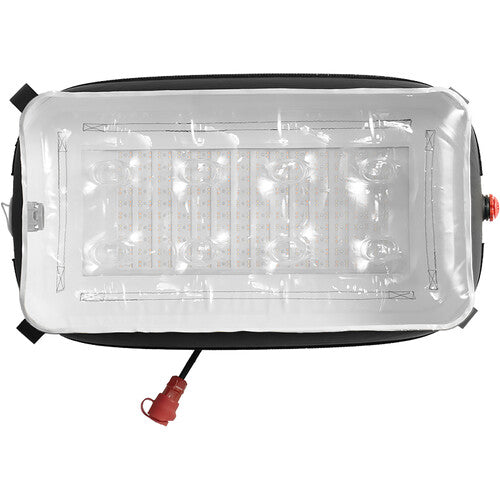 Aputure INFINIMAT LED with Clear Softbox & 400W Control Box Pack (1 x 2', Gold Mount)