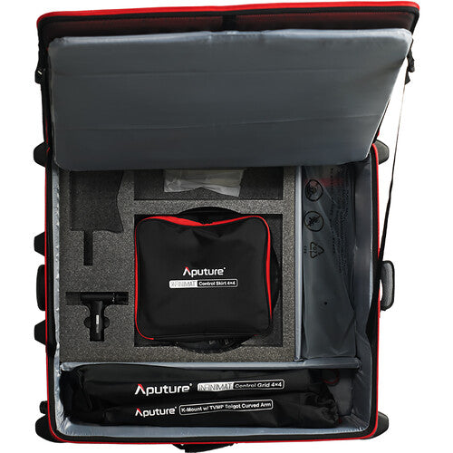 Aputure INFINIMAT LED with Clear Softbox & 1600W Control Box Pack (4 x 4')