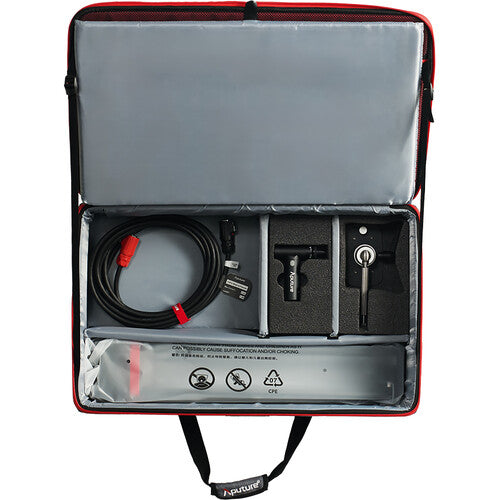 Aputure INFINIMAT LED with Clear Softbox & 400W Control Box Pack (2 x 4', V-Mount)