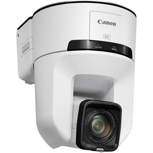 Canon CR-N350 4K NDI PTZ Camera with 20x Zoom (Titanium White)
