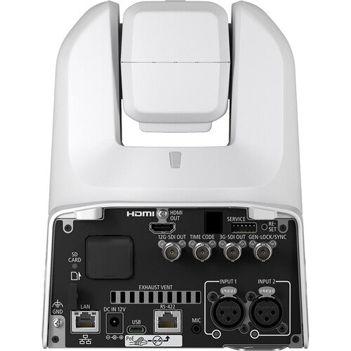 Canon CR-N400 4K 12G-SDI NDI PTZ Camera with 20x Optical Zoom (Titanium White)