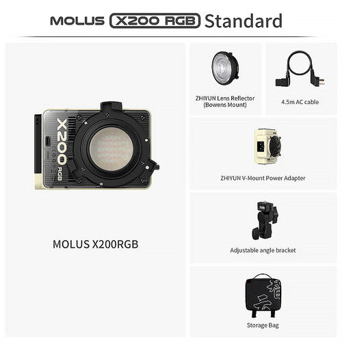 Zhiyun Molus X200 RGB COB LED Light