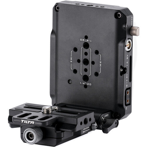 Tilta Mini PD V Mount Battery Plate with Adjustable ARCA Receiver Kit (Black)