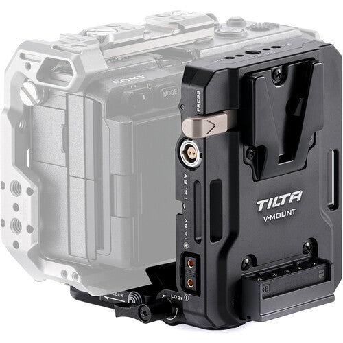 Tilta Mini PD V Mount Battery Plate with Adjustable ARCA Receiver Kit (Black)