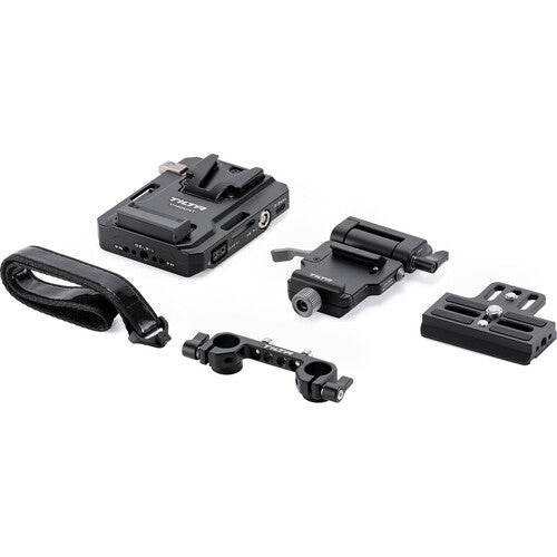 Tilta Mini PD V Mount Battery Plate with Adjustable ARCA Receiver Kit (Black)