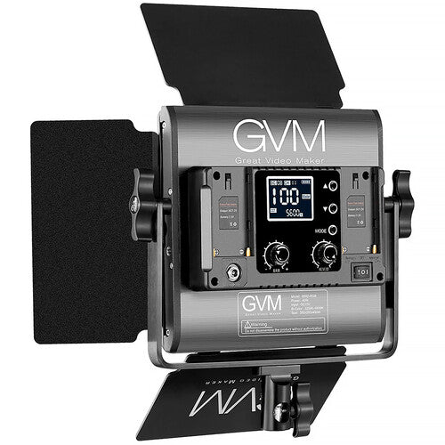 GVM 800D-RGB LED Light Panel (2-Light Kit)