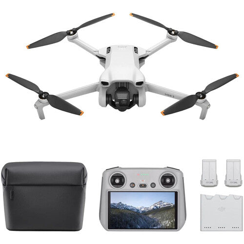 DJI Mini 3 Drone with DJI RC Remote (Fly More Combo)