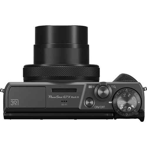 Canon PowerShot G7 X Mark III Digital Camera Kit (30th Anniversary Graphite Limited Edition)