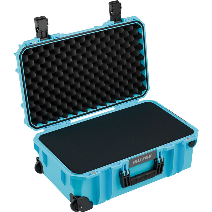 GUTEK Tortoise T-300 20" Carry-On Protector Case (Azure Blue, 30L)