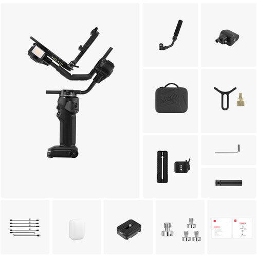 Zhiyun CRANE 4 3-Axis Handheld Gimbal Stabilizer Combo Kit