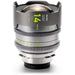 NiSi ATHENA PRIME Rewind 14mm T2.4 full-frame cinema lens ARRI PL mount front angled view with integrated lens hood