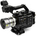 NiSi ATHENA PRIME Rewind cinema lens mounted on professional cinema camera rig close-up