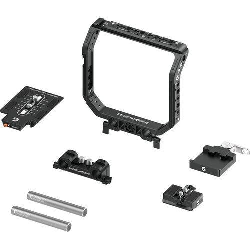 Bright Tangerine Halo Universal Base Kit for Small Cameras (Short)