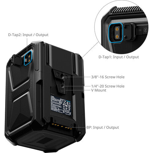 SmallRig X-Touch Smart Triple-Proof X221 Battery (221Wh, V-Mount)