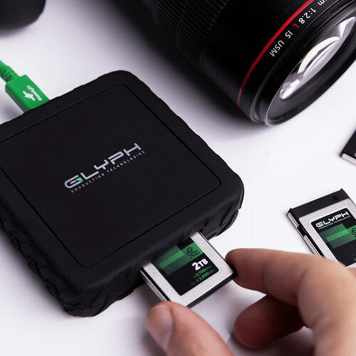 Glyph Technologies Capture+ CFexpress 4.0 Type B Memory Card Reader