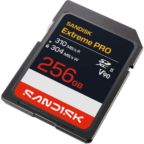 SanDisk 256GB Extreme PRO UHS-II SDXC Memory Card